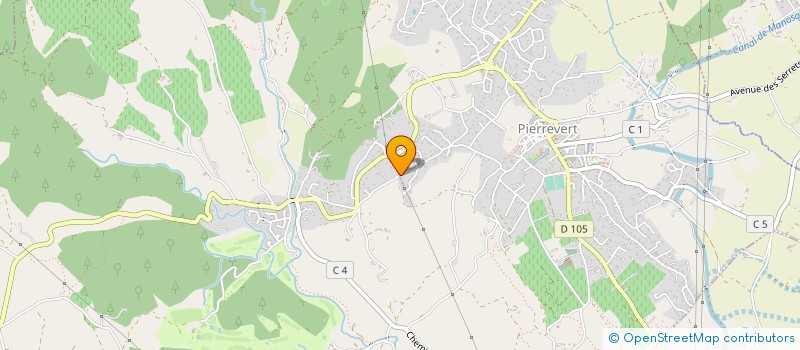 localisation de l'entreprise MONSIEUR HENRI FERRERO à PIERREVERT