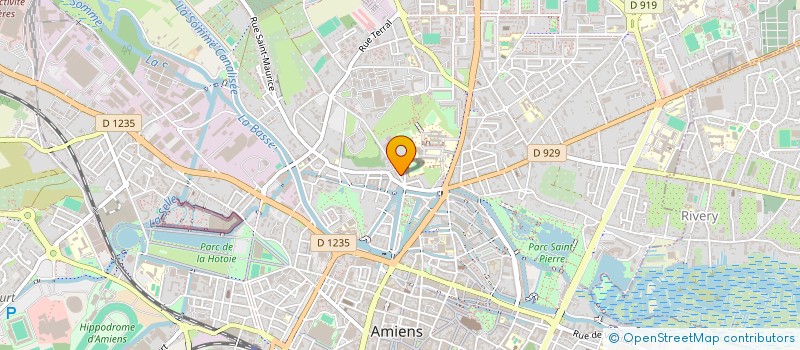 localisation de l'entreprise MONSIEUR HENRI FLESSELLE  AMIENS