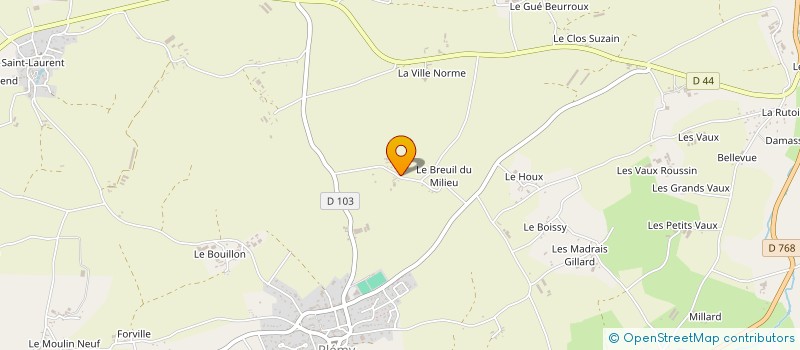 localisation de l'entreprise MONSIEUR HENRI FLEURY  PLEMY