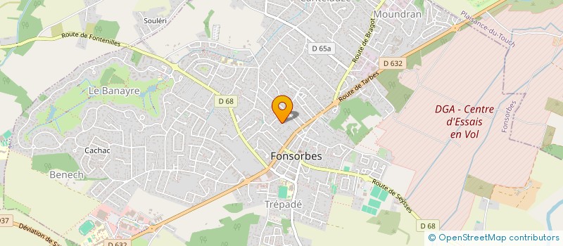 localisation de l'entreprise MONSIEUR HENRI FLOQUET  TORREILLES