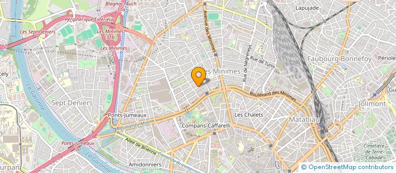localisation de l'entreprise MONSIEUR HENRI FOCH à TOULOUSE