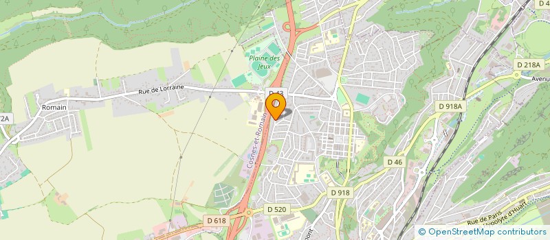 localisation de l'entreprise MONSIEUR HENRI FOISSET  COSNES-ET-ROMAIN