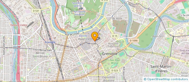 localisation de l'entreprise MONSIEUR HENRI FOLI à GRENOBLE