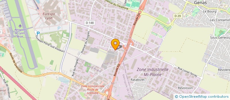 localisation de l'entreprise MONSIEUR HENRI FOLTETE à CHASSIEU