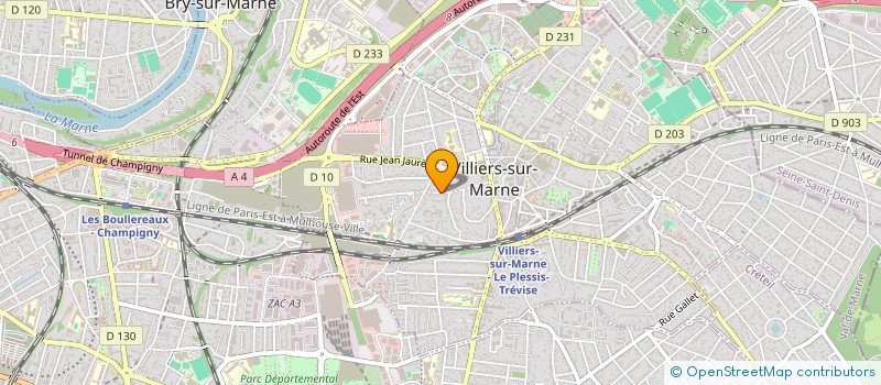 localisation de l'entreprise MONSIEUR HENRI FONTANAUD  VILLIERS-SUR-MARNE