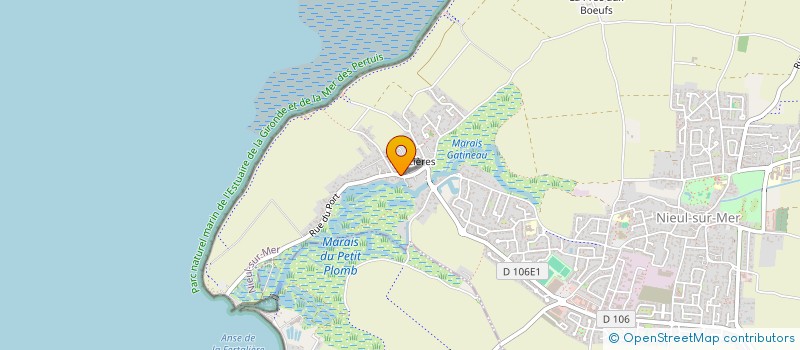 localisation de l'entreprise MONSIEUR HENRI FONTANT  NIEUL-SUR-MER