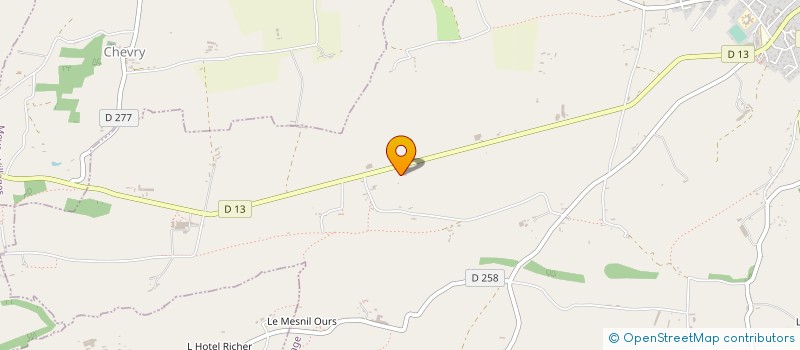 localisation de l'entreprise MONSIEUR HENRI FOUCHER  TESSY-BOCAGE