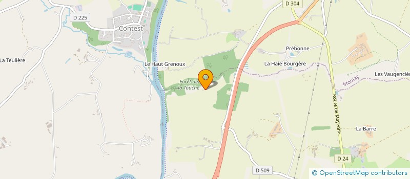 localisation de l'entreprise MONSIEUR HENRI FOUCHER  COMMER