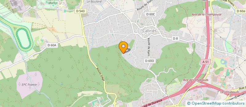 localisation de l'entreprise MONSIEUR HENRI FOURES  CABRIES