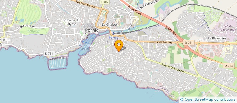 localisation de l'entreprise MONSIEUR HENRI FRABOUL à PORNIC