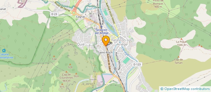 localisation de l'entreprise MONSIEUR HENRI FRANCERIE à TARASCON-SUR-ARIEGE