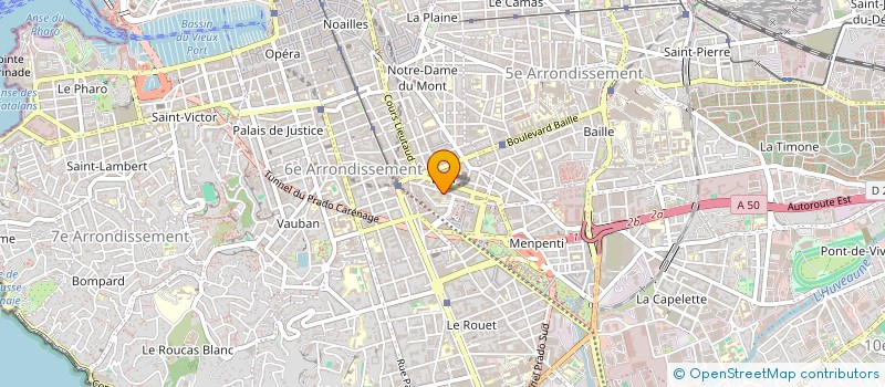 localisation de l'entreprise MONSIEUR HENRI FRANCOIS à MARSEILLE