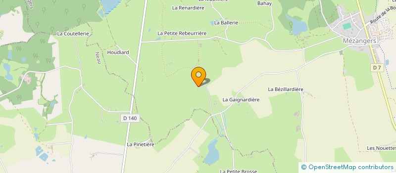 localisation de l'entreprise MONSIEUR HENRI FRETARD  EVRON