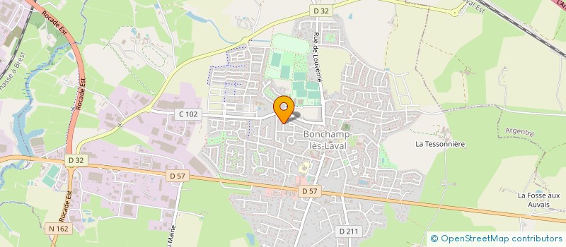 localisation de l'entreprise MONSIEUR HENRI GALPIN à BONCHAMP-LES-LAVAL