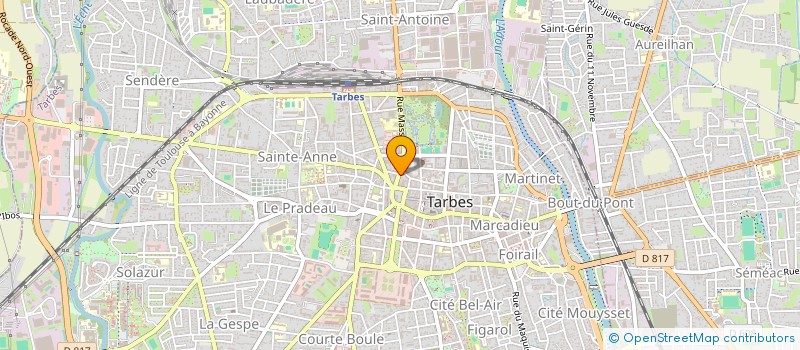 localisation de l'entreprise MONSIEUR HENRI GARAY  TARBES