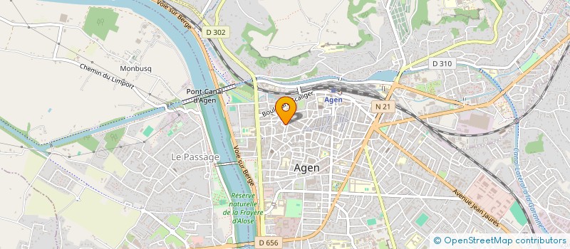 localisation de l'entreprise MONSIEUR HENRI GARCIA à AGEN