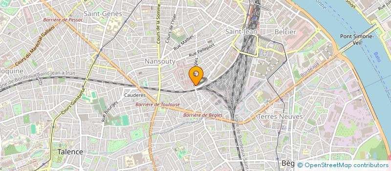 localisation de l'entreprise MONSIEUR HENRI GARCIA à BORDEAUX