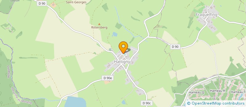localisation de l'entreprise MONSIEUR HENRI GARDON  HATTIGNY
