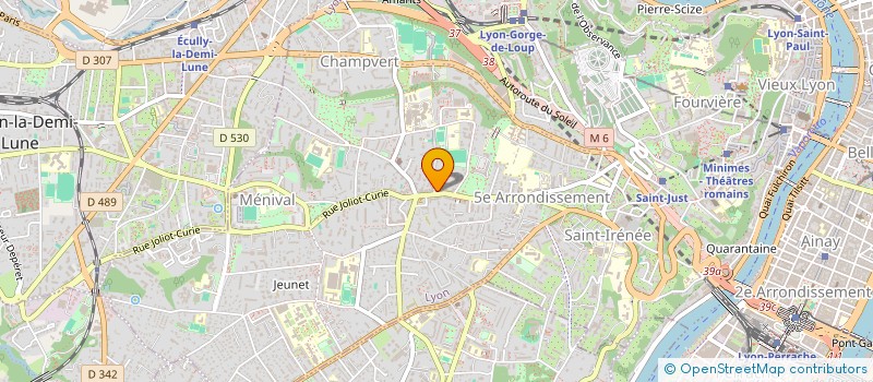 localisation de l'entreprise MONSIEUR HENRI GAY  LYON