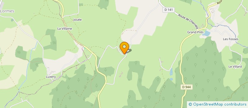 localisation de l'entreprise MONSIEUR HENRI GEOFFROY  LORMES