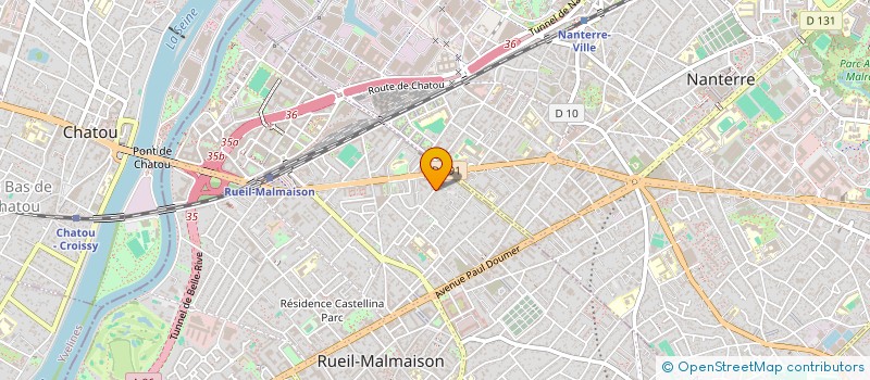 localisation de l'entreprise MONSIEUR HENRI GERAULT à RUEIL-MALMAISON