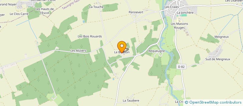 localisation de l'entreprise MONSIEUR HENRI GERMAIN à TAUXIGNY-SAINT-BAULD