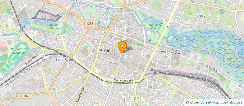 localisation de l'entreprise MONSIEUR HENRI GERMAIN  AMIENS