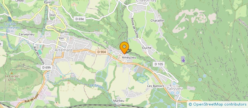 localisation de l'entreprise MONSIEUR HENRI GHERARDI  TALISSIEU