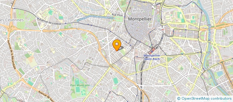 localisation de l'entreprise MONSIEUR HENRI GIAMMONA à MONTPELLIER