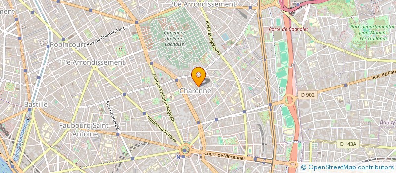 localisation de l'entreprise MONSIEUR HENRI GIBOT  PARIS