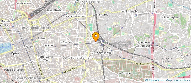localisation de l'entreprise MONSIEUR HENRI GIMENEZ  MARSEILLE