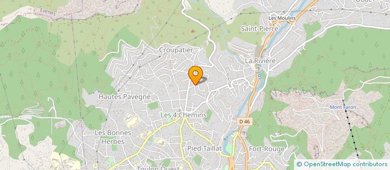 localisation de l'entreprise MONSIEUR HENRI GIORDANO à TOULON