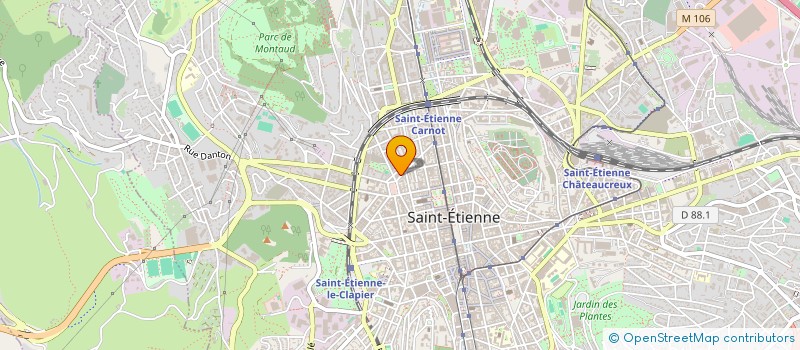 localisation de l'entreprise MONSIEUR HENRI GIRAUD à SAINT-ETIENNE