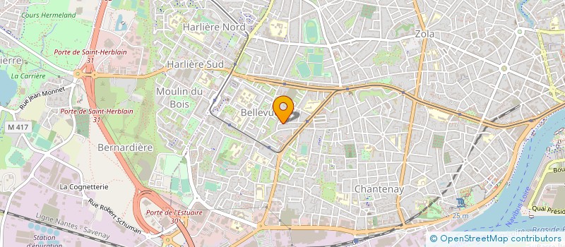 localisation de l'entreprise MONSIEUR HENRI GIRAUD à NANTES