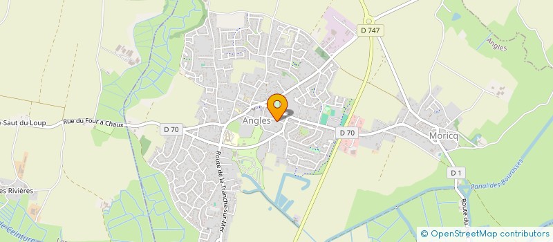 localisation de l'entreprise MONSIEUR HENRI GIRAUD  ANGLES