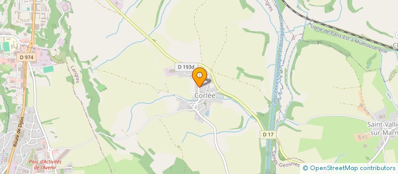 localisation de l'entreprise MONSIEUR HENRI GODEFERT à LANGRES