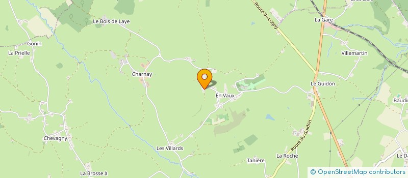 localisation de l'entreprise MONSIEUR HENRI GONDARD  SAINT-JULIEN-DE-CIVRY