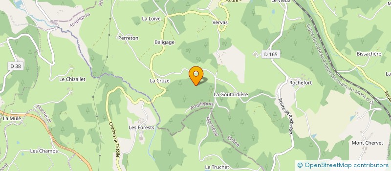 localisation de l'entreprise MONSIEUR HENRI GOUTTE à AMPLEPUIS