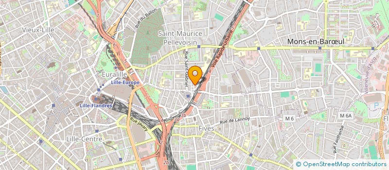 localisation de l'entreprise MONSIEUR HENRI GRANT NDONG ELLA SICKOUT  LILLE
