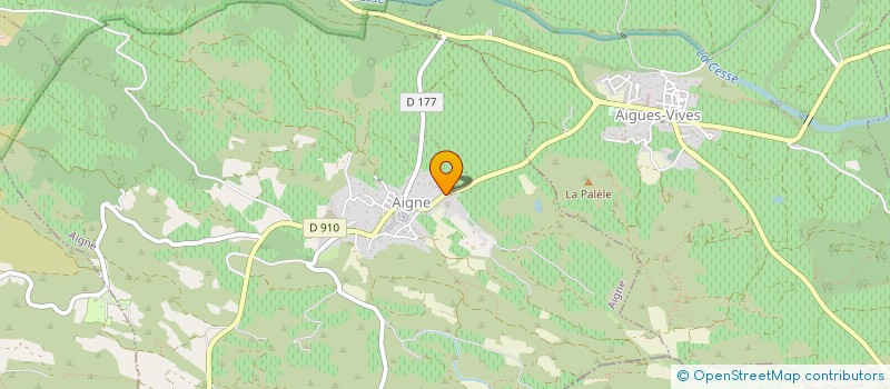 localisation de l'entreprise MONSIEUR HENRI GRASSET  OLONZAC