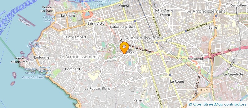 localisation de l'entreprise MONSIEUR HENRI GRISANZIO à MARSEILLE