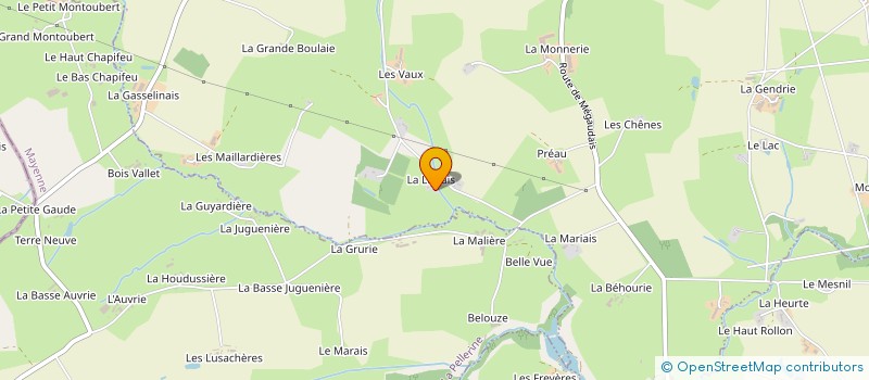 localisation de l'entreprise MONSIEUR HENRI GRUDE à LARCHAMP