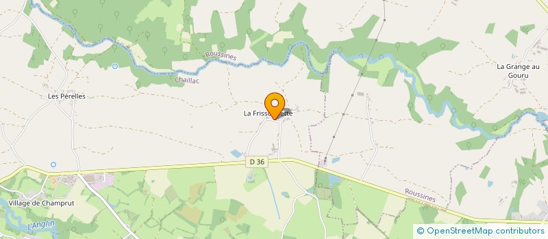 localisation de l'entreprise MONSIEUR HENRI GUIGNARD à CHAILLAC
