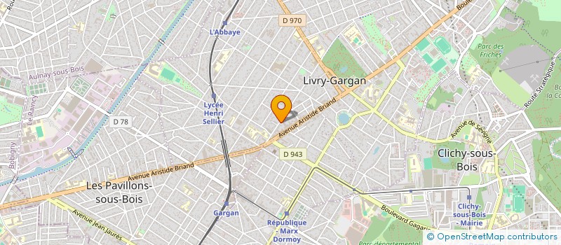 localisation de l'entreprise MONSIEUR HENRI GUIOUILLIER  LIVRY-GARGAN