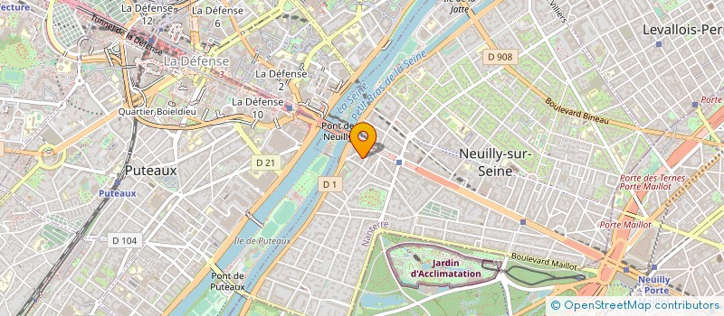 localisation de l'entreprise MONSIEUR HENRI HACCOUN à NEUILLY-SUR-SEINE