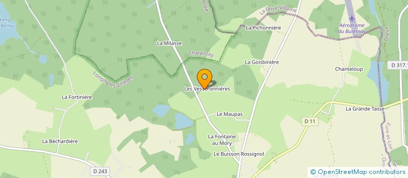 localisation de l'entreprise MONSIEUR HENRI HAQUIN à LONGNY LES VILLAGES