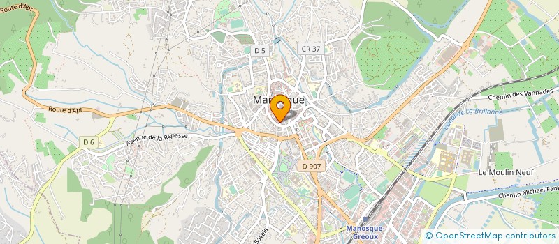 localisation de l'entreprise MONSIEUR HENRI HARRACA à MANOSQUE