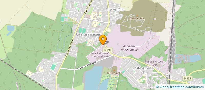 localisation de l'entreprise MONSIEUR HENRI HARTMANN  WITTELSHEIM