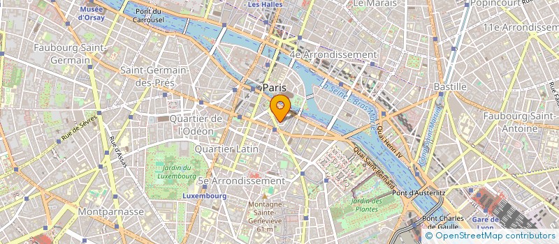 localisation de l'entreprise MONSIEUR HENRI HELMAN  PARIS