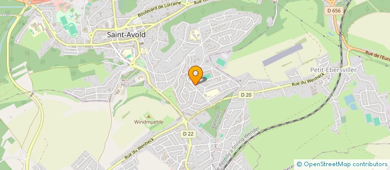 localisation de l'entreprise MONSIEUR HENRI HESPEL  CROIX